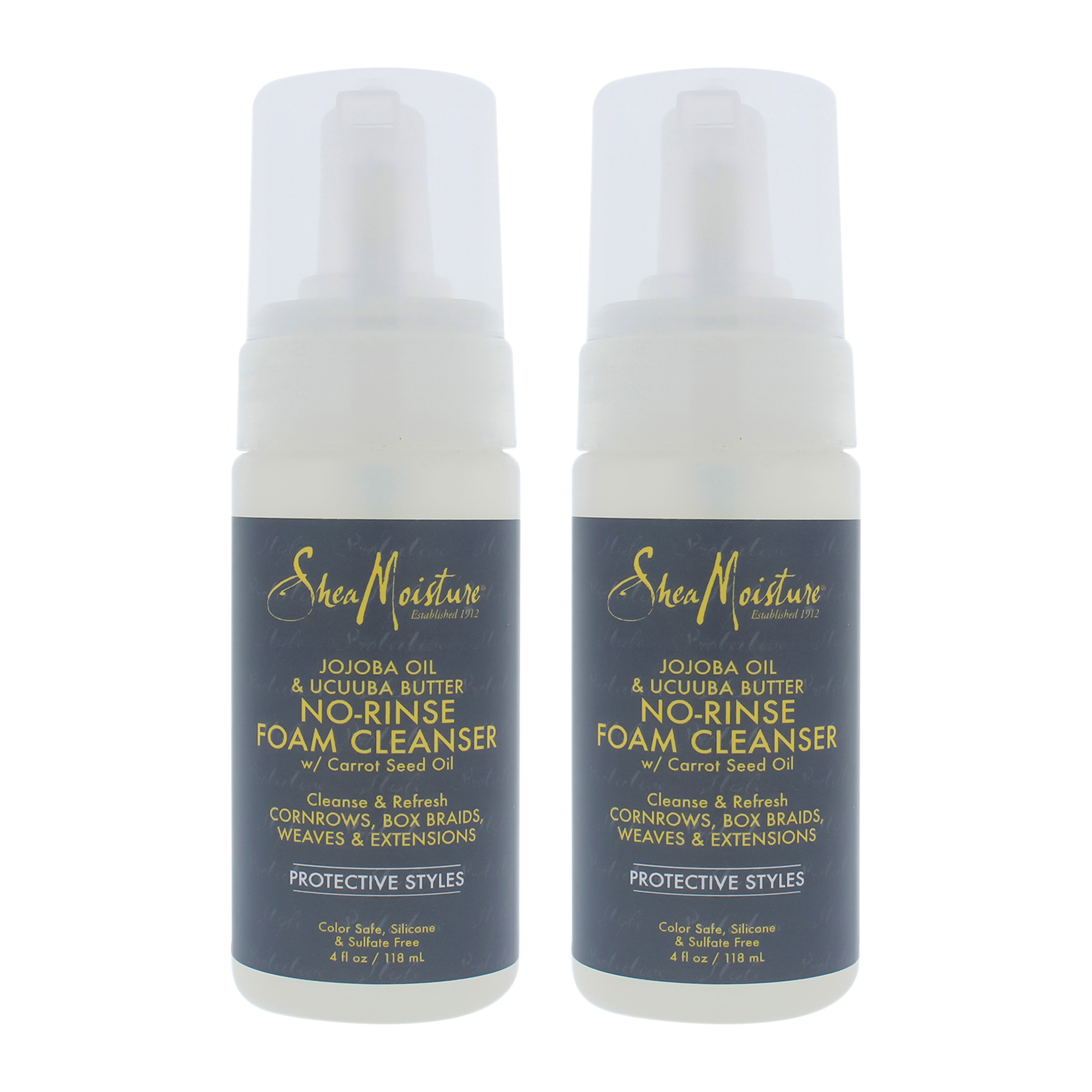 shea moisture jojoba oil and ucuuba butter foam cleanser