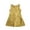 Khaki, variant on lnmuld Square Neck Sleeveless Front Accent Button Pleated Swing Mini Dress Preppy Back to School Mix Match Outfit for Girls Black,12-13 Years