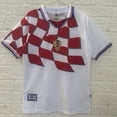 thumbnail image 1 of 1998 Retro Croatia Home. Football Classic Jersey, 1 of 2