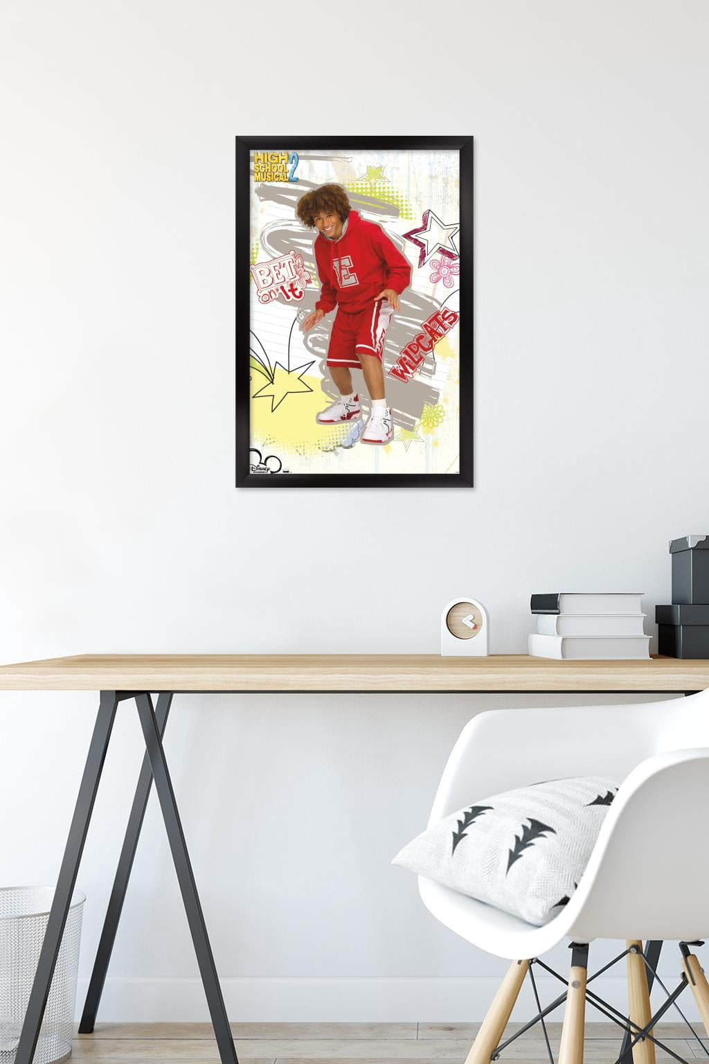 High School Musical 2 - Bet On It Wall Poster, 14.725" x 22.375" Framed