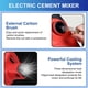 thumbnail image 4 of Mezcladora Eléctrica de Cemento Vkdemer 2100W 6 Velocidades 110V, 4 of 7