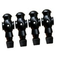 thumbnail image 2 of harayaa 4 Pieces Foosball Guys Replacement Part Table Soccer Men Soccer Table Player Black, 2 of 9