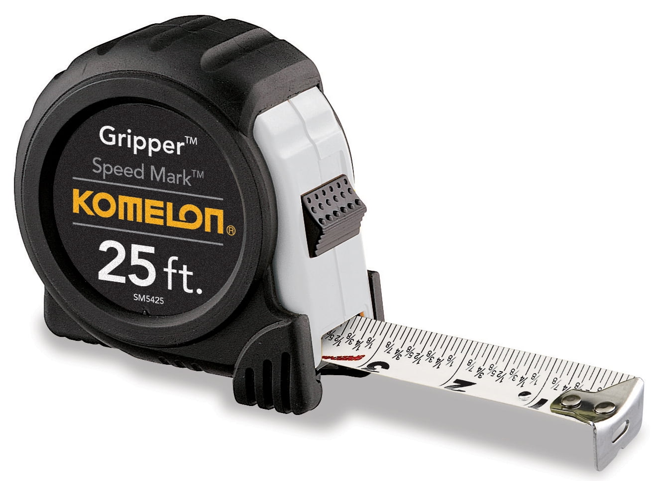 Komelon SM5425 25ft Speedmark Gripper Tape Measure