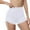 White, variant on Oplxuo Women Swim Shorts High Waisted Swimsuit Shorts Swim Bottom Board Shorts