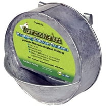 Farmers Market Hanging Chicken Waterer Steel 16 Ounce