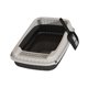 thumbnail image 5 of Bandeja de arena para mascotas abiertas de caja de arena de gato, con pala de arena para gatos, baño para ir al baño de gato gato para gatos pequeños negro, 5 of 8