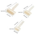 thumbnail image 2 of OUNONA 3pcs Bread Biscuit Maker Lattice Dough Cutter in White for Pattern Creation for Home Cooks, 2 of 8