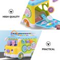 thumbnail image 4 of 1Pc Bus Shape Xylophone School Bus Toy Educational Playthings Xylophone Baby Toy, 4 of 7