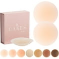 thumbnail image 1 of Cakes Grippy Seamless Covers, Cakes Nipple Covers Grippy Not Sticky, Cakes Plus Nipple Covers Full Coverage Reusable, 1 of 6