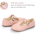 thumbnail image 5 of Toddler Little Girl Mary Jane Dress Shoes Ballet Flats for Girl Party School Shoes Bowknot Princess Shoes, 5 of 6