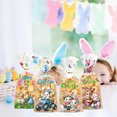 thumbnail image 4 of Darzheoy Easter Treat Bags, Easter Cellophane Treat Bags,50 PCS Easter Candy Bags, Easter Cooikes Gift Bags with 60 PCS Gold Ties for Easter Party Favor Supplies, 4 of 6