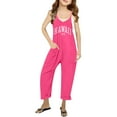 thumbnail image 1 of MIASHUI Combinaison Décontractée d'Été pour Filles Confortable Légère Sans Manches avec Poches pour Ados et Juniors Coupe Décontractée Design Imprimé, 1 of 5