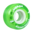 thumbnail image 3 of Bigfoot Skateboard Wheels 53mm 83A Soft Cruiser Filmer Green + Ceramic Bearings, 3 of 7