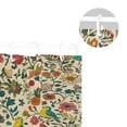 thumbnail image 5 of Yayeee Shower Curtain with Hooks 72"x72" Waterproof Fabric Bathroom Hanging Decor, Beige Cartoon Animals, 5 of 5