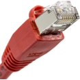 thumbnail image 5 of NTW Cat6 Ethernet Cable Shielded 25 FT RED Plated RJ45 Connector Internet LAN Wire Cable Cord for Modem Router PC Mac Laptop PS2 PS3 PS4 Xbox 360 Patch Panel Faster Than Cat5 Cat5e (345-S6-025RD) 25' feet Red, 5 of 8