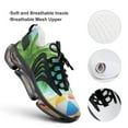 thumbnail image 4 of Tropical Beach Bright Sun Walking Shoes for Men Woman Lightweight Tennis Fashion Elastic Sports Shoes Cushion Basketball Shoes, 4 of 7