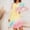 Multicolor, variant on QUINDOS Valentine's Day Pajamas for Women Short Mini Nightgowns for Women Long Sleeve V Neck Sleep Dress Casual Heart Print Loose Comfortable Home Wear Night Dress