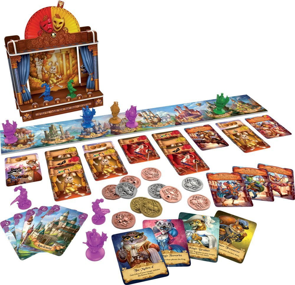Best Board Game, Histrio Fantasy Renaissance Bluffing Family Travel