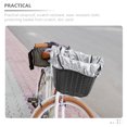thumbnail image 4 of 2pcs Cycling Front Basket Liner Waterproof Bike Protector Practical Bike Basket Liner Bike Accessories, 4 of 9