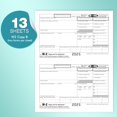 thumbnail image 4 of Kit W2 Forms 2025 de 4 piezas para 25 empleados con sobres y W3, 4 of 8