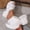 White, variant on Women Mesh Knit Wedge Flatform Slide Sandals Open Toe Summer Casual Shoes Black 6