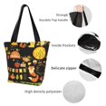 thumbnail image 5 of Kdxio Hello Fall Women Reusable Grocery Bags Foldable Ripstop,Reusable Shopping Bags for Shopping,Gym,Gift, 5 of 7