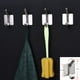 thumbnail image 3 of Ganchos para toallas autoadhesivos de fácil instalación y extracción, diseño de espalda ancha y redonda que crea más espacio para el baño y la cocina, juego de 4 piezas, 2,9 x 1,7 x 1,3 pulgadas, 3 of 7
