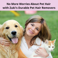 thumbnail image 2 of ZUKI's Pet Hair Remover Roller Tool  Effortlessly Removes Pet Hair, 2 of 7