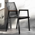 thumbnail image 3 of Silla Phoenix Aluminio Textilene y Teca Exterior, 3 of 7