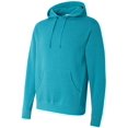 thumbnail image 3 of Independent Trading Co. Hooded Sweatshirt, L, Turquoise Heather, 3 of 3