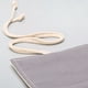 thumbnail image 3 of Cateissary Nueva lona Wrap Cable Lines Lápiz Bolígrafos Herramientas Accesorios Organizador Roll Up Bag pinturas Gris 20*82cm, 3 of 6