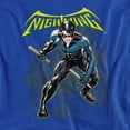 thumbnail image 2 of Batman Nightwing Women's T Shirt, Royal, X-Large, 2 of 6