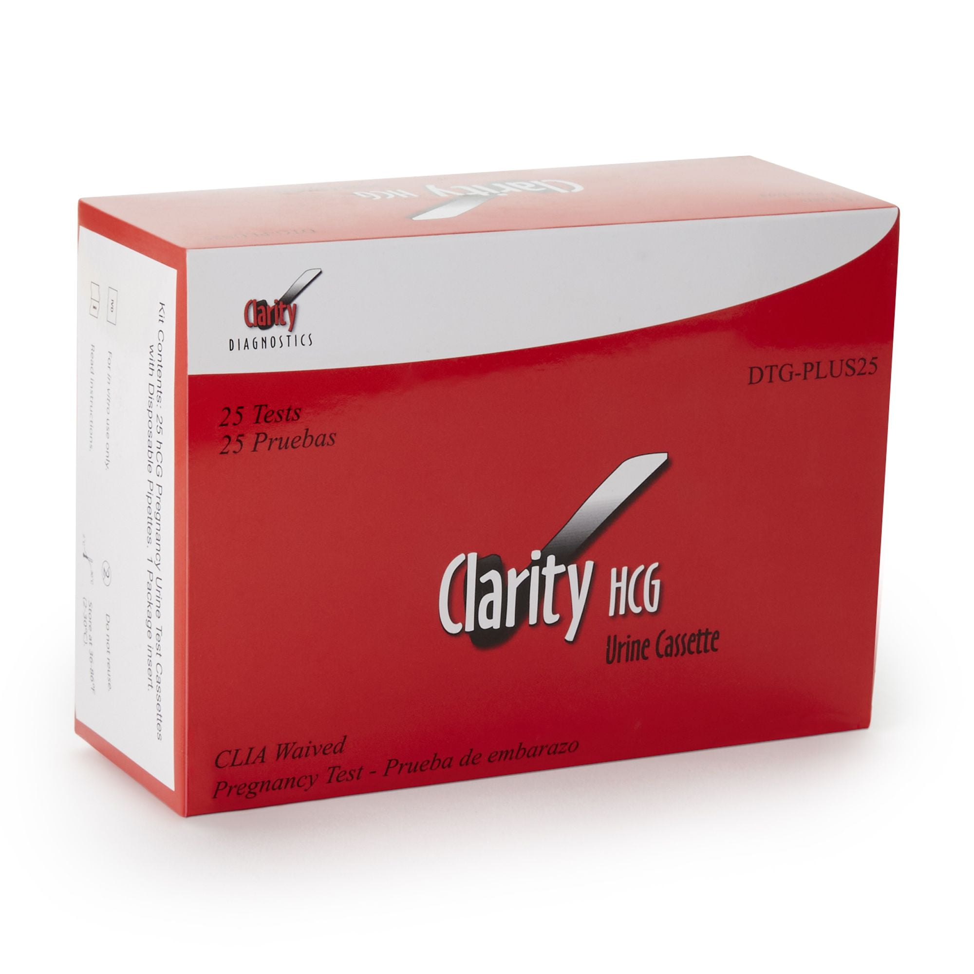 Clarity Reproductive Health Test Kit DTG-PLUS25 25 per Box