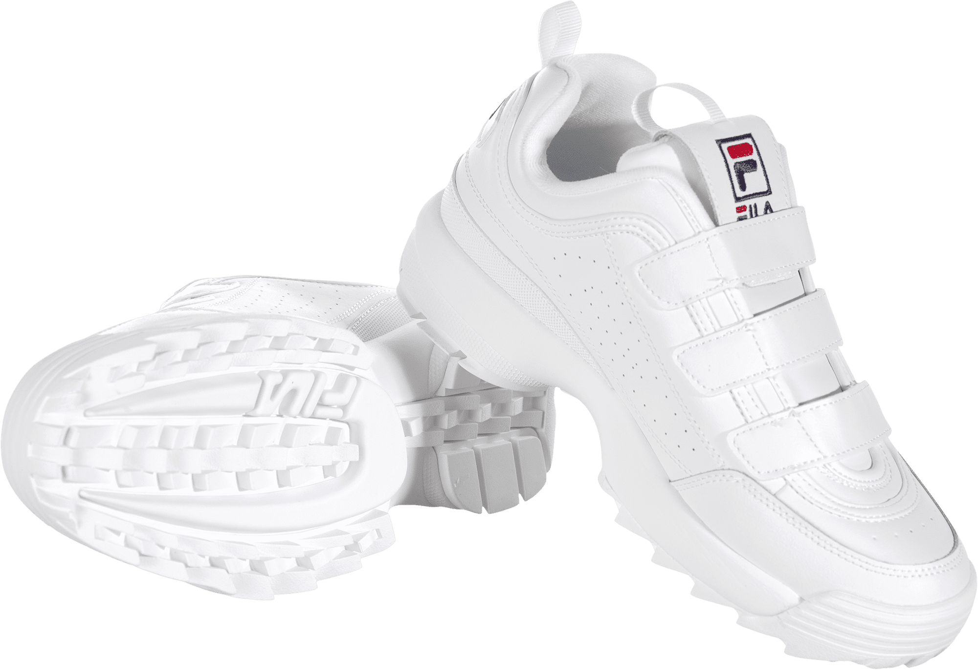 Fila Ladies Disruptor Double Strap Low-top Sneakers, Brand Size 7 1010859  84P - Shoes, FILA - Jomashop