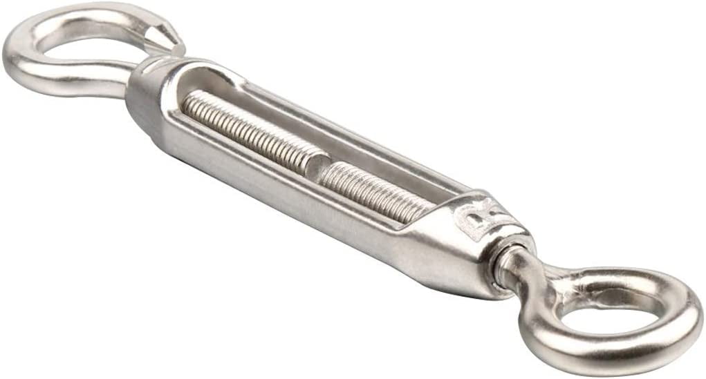 Trimming Shop Turnbuckle Wire Tensioner M12 Rope Strainer Stainless