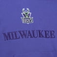 thumbnail image 4 of Men's Mitchell & Ness  Purple Milwaukee Bucks Hardwood Classics Team OG 3.0 Pullover Hoodie, 4 of 5