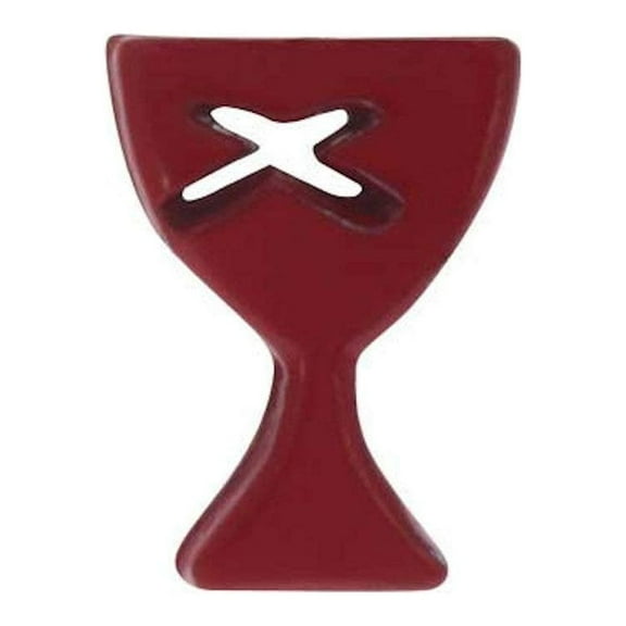 Sterling Gifts Red Disciples of Christ Lapel Pins, Red Set of 10