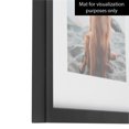 thumbnail image 5 of ArtToFrames 13x18 inch Satin Black Short Picture Frame, Black Wood Poster Frame (1416), 5 of 8