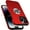 Red, variant on Entronix Heavy Duty Ring Case Designed for iPhone 14, Shockproof Slim Fit Kickstand, Black