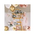 thumbnail image 4 of 40pcs Rose Gold Confetti Latex Balloons mixed Metal Matte Balloon Set Baby Shower Wedding Balloon Engagement Bachelor Bride Shower Happy Birthday Part, 4 of 5