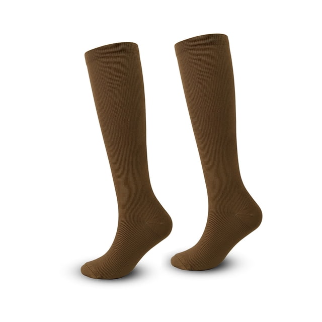 Compression Socks for Women & Men Knee High Socks Support for Running, Athletic, Cycle, Nursing, Travel