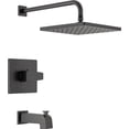 thumbnail image 4 of Faucet Modern  Matte  Shower Faucet  Tub and Shower Trim Kit with Single-Spray Touch-Clean  Shower Head  Matte  (Valve Not Included), 4 of 6