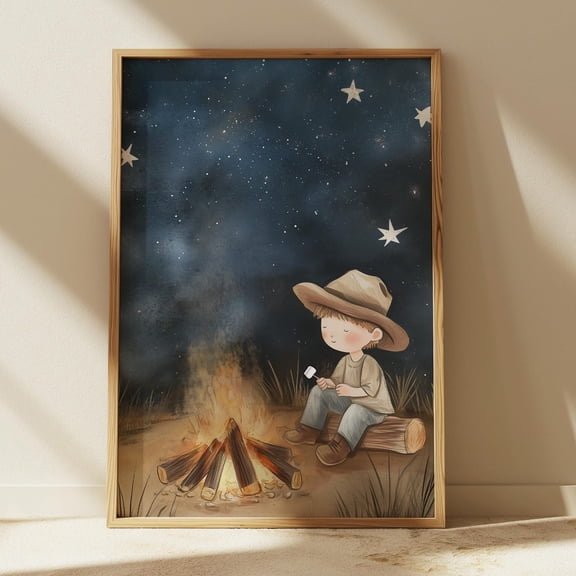 Nursery Wall Art For Boys, Outdoorsy Decor, Camping Prints, Nature Nursery Art, Adventure Wall Decor, Nature,Inspired Art, Home Decor #1353, 8x12 UNFRAMED