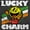 Dark Heather, variant on PACMAN Saint Paddys Lucky Charm Men's Graphic T Shirt Tees Brisco Brands S