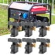 thumbnail image 4 of Conjunto De Escobillas De Carbón, Soporte De Escobillas Generador De Rendimiento Estable Para Generador De Gasolina 188F/190F/5-8KW, 4 of 8