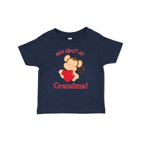 Inktastic Wild About My Grandma Boys or Girls Baby T-Shirt