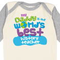 thumbnail image 4 of Inktastic History Teacher Daddy Boys or Girls Long Sleeve Baby Bodysuit, 4 of 5