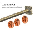 thumbnail image 4 of 12 Pcs Home Decorative Basketball Curtain Hook for Bedroom Living Room, 4 of 8