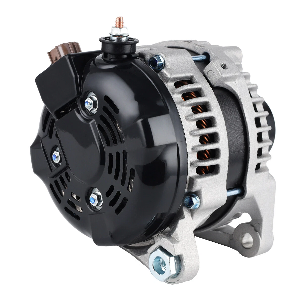 NURATIT Alternator Fits for Toyota Camry 2012-2015, for Toyota Rav4 2009-2012, for Scion TC 2011-2016 - 2.5L 12V 100Amp CW SD6 Pulley Class High Output Alternator ,OEM Replacement 11402 2706036010
