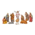 thumbnail image 3 of Juego de Figuras de Belén Navideño en Miniatura, Pequeñas Esculturas de Resina de Jesús, Estatua de La Sagrada Familia para Fiestas, Interior Y Exteri, 3 of 8